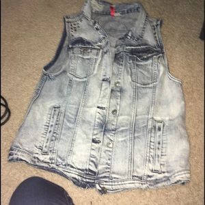 Denim vest